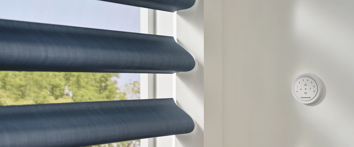 Pirouette® Sheer Shades with PowerView® Motorization